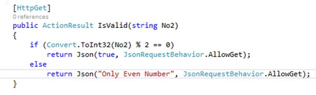 create an action method